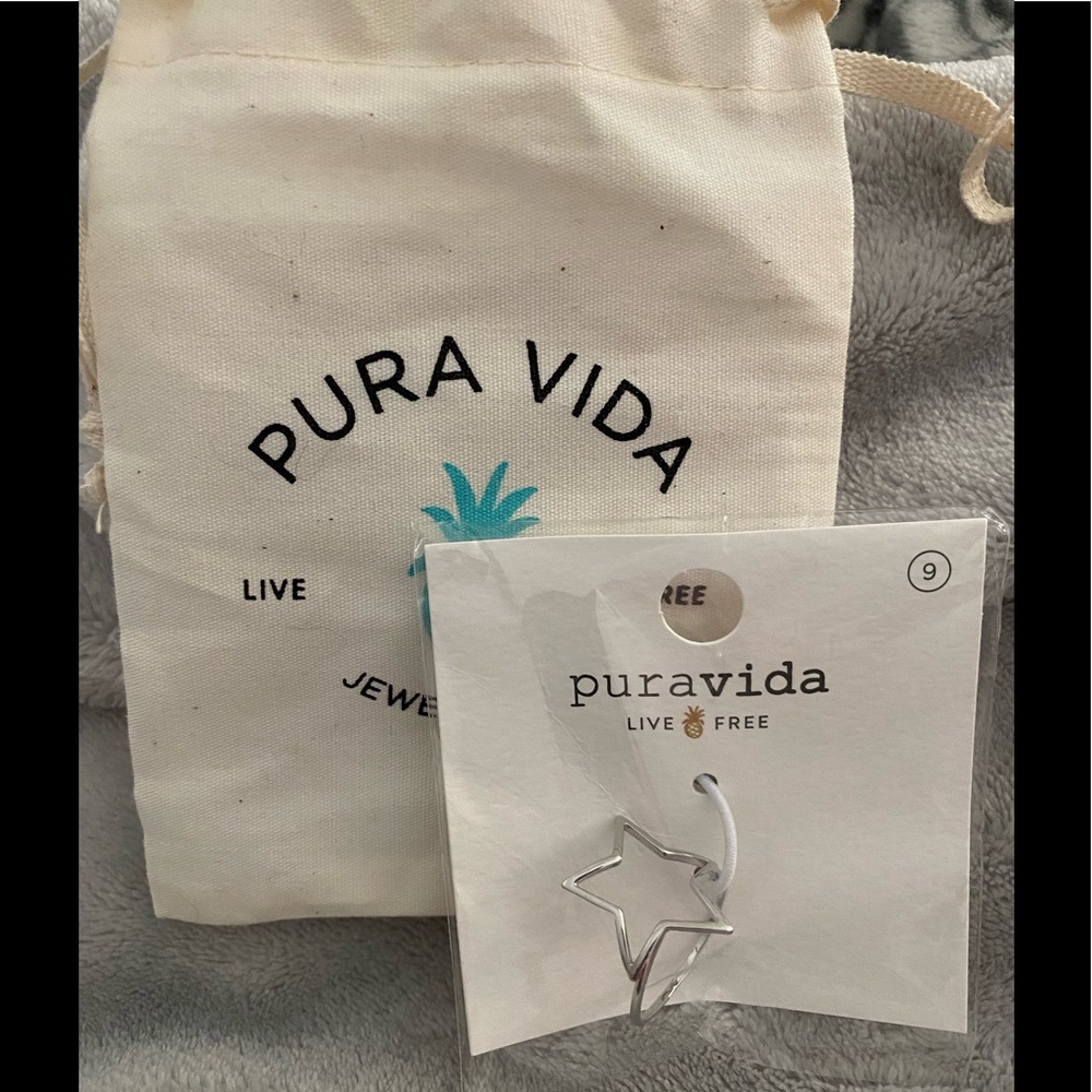 PuraVida Size 9 Star ring